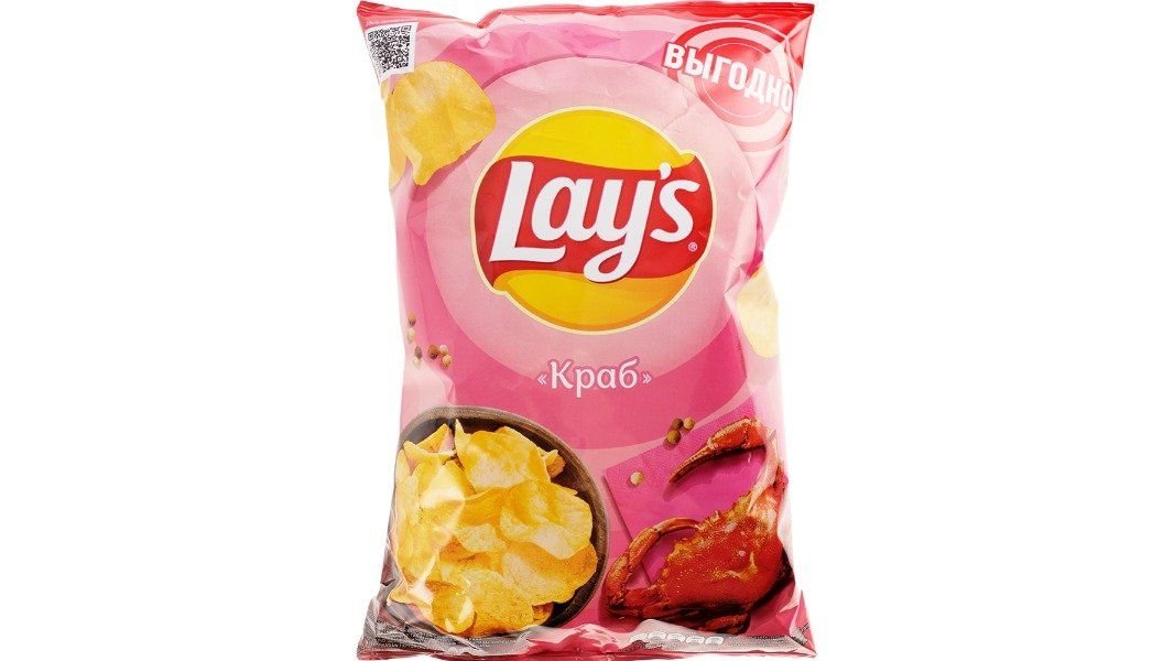 Чипсы LAYS Рифленые Лосось в сливочном соусе 140г