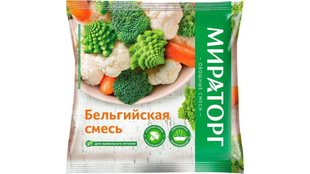 Смесь Мираторг Бельгийская замороженная 400 г
