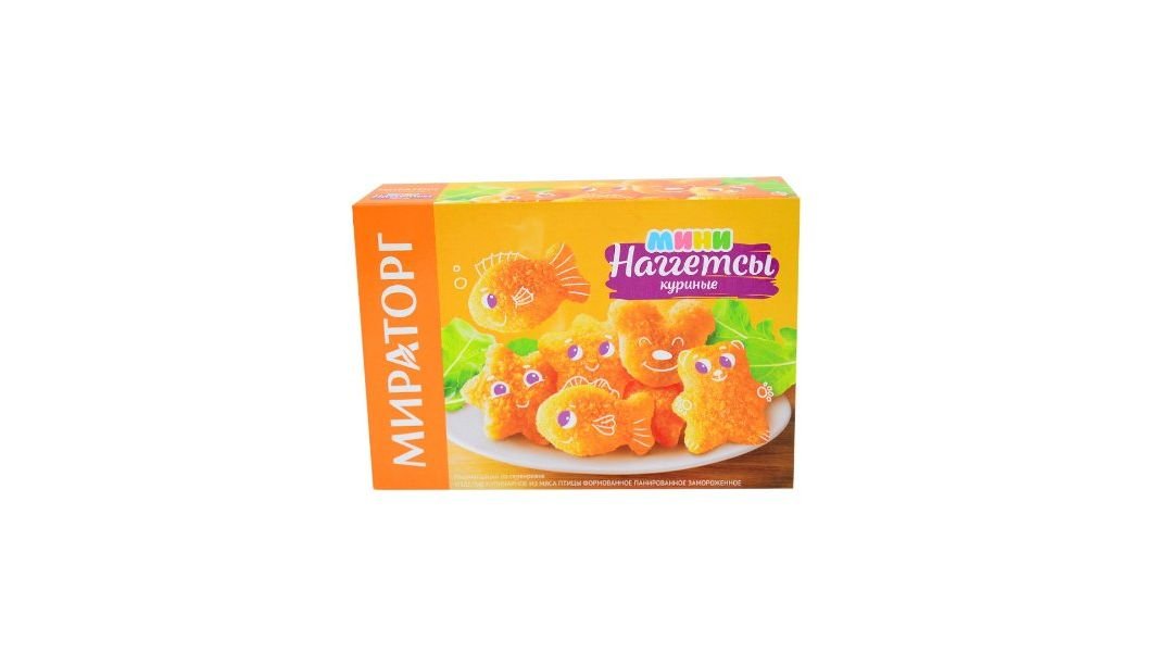 Мини Наггетсы Мираторг куриные зам 250 г карт/кор