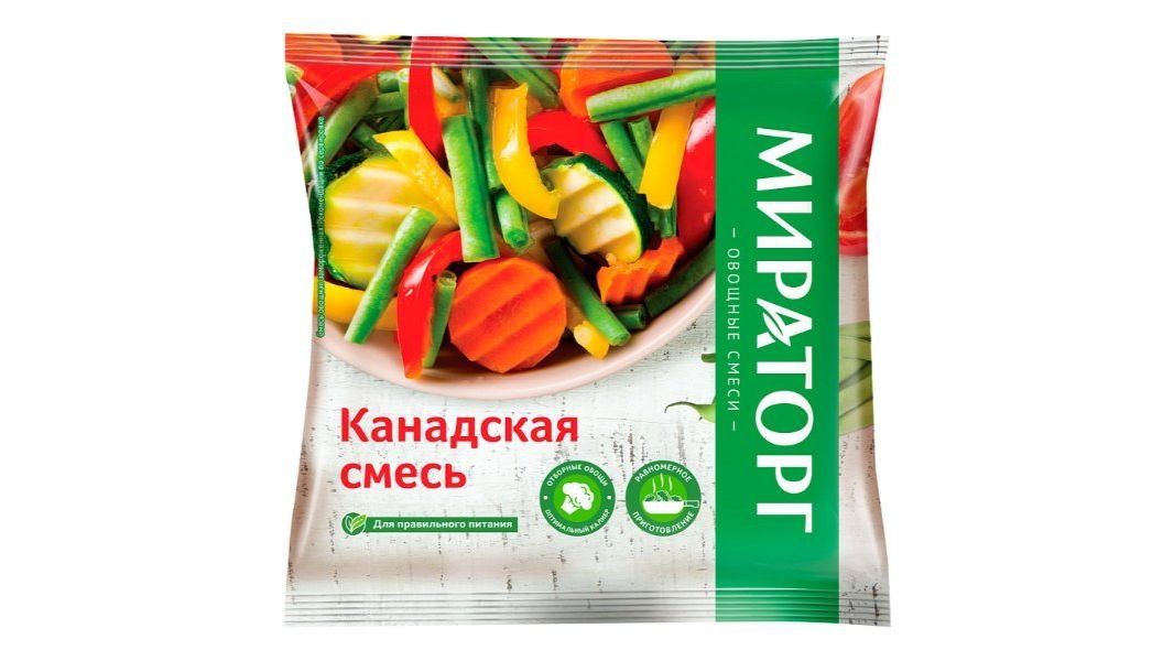Смесь Мираторг Канадская замороженная 400 г