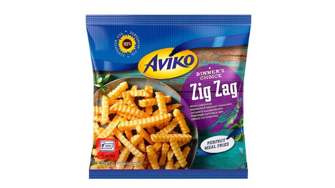 картофель фри Vici д/духовки zig zag рифленый 450 г