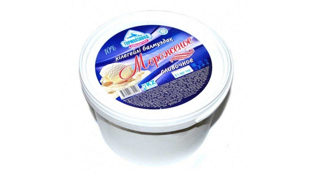 Мороженое Гормолзавод сливочное 10%, 1 кг