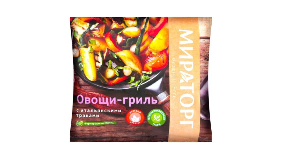 Овощи Мираторг Гриль с итальянскими травами 400 г