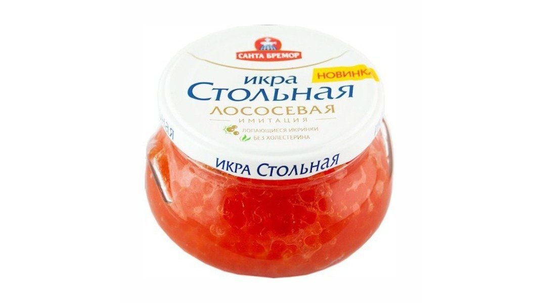 Икра имитированная Санта Бремор Стольная лососевая 230 г