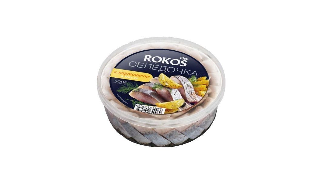 Селедочка Rokos Fish К картошке в масле 500 г