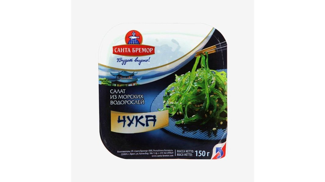 Салат из Морских водорослей Санта бремор чука 150 г