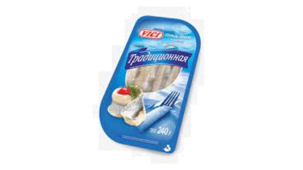 Филе сельди Vici атлант в масле традицион 240 г в/у