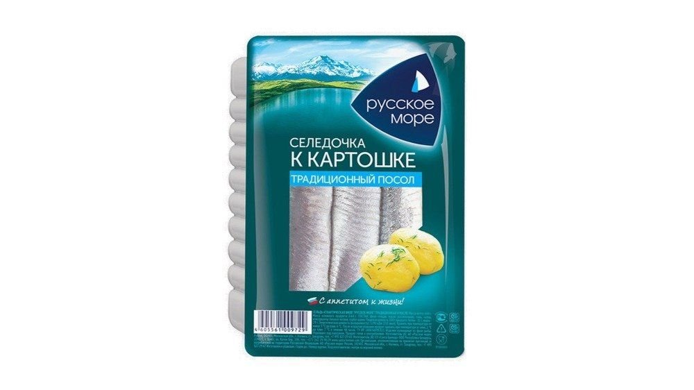Филе сельди Русское море селедочка к картошке 400 г