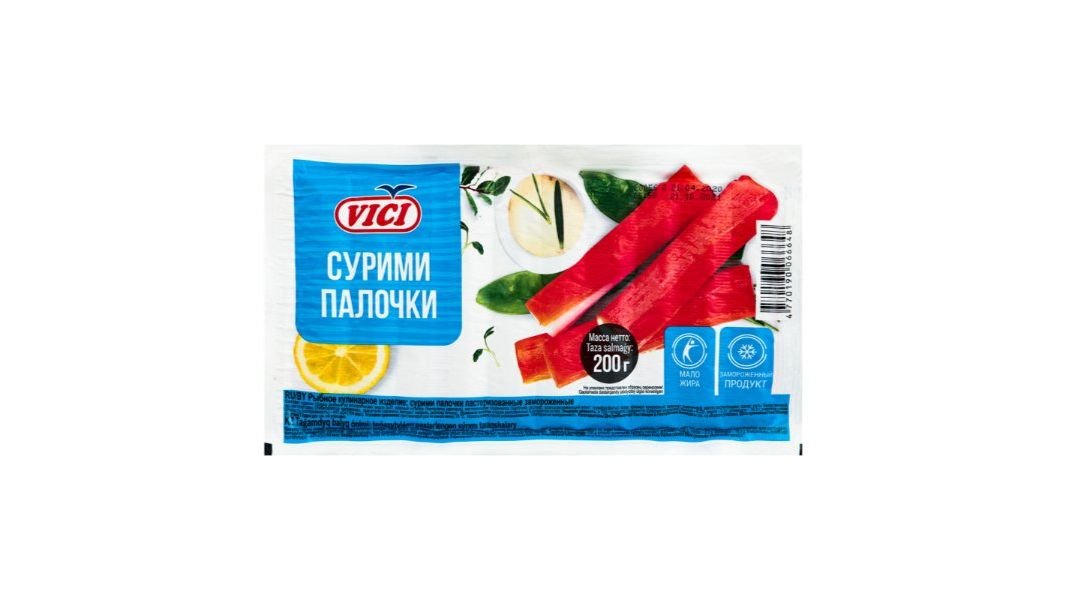 Сурими палочки Vici любо есть замороженные 200 г