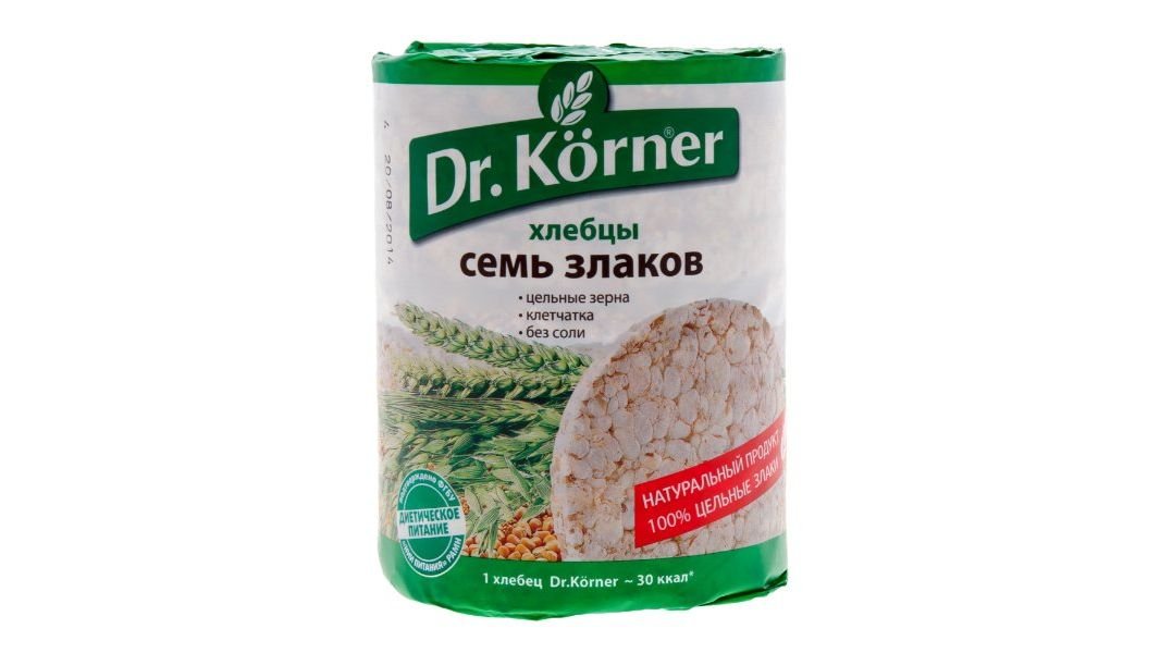 Хлебцы Dr. Korner 7 злаков 100 г