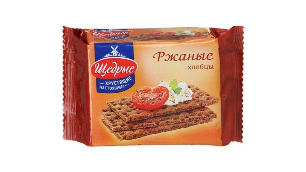 Хлебцы Щедрые ржаные 200 г