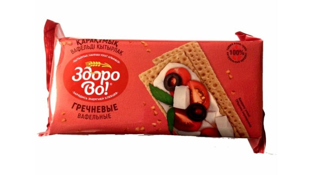 Хлебцы вафельные Здорово  гречневые 70 г