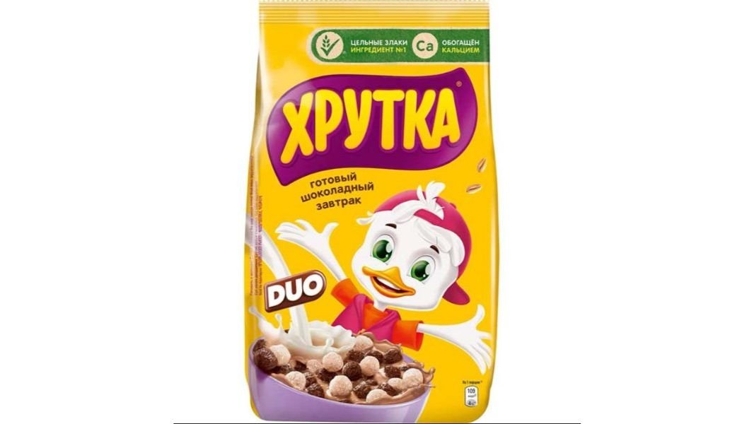 Готовый завтрак Хрутка Duo шоколадный 460 г
