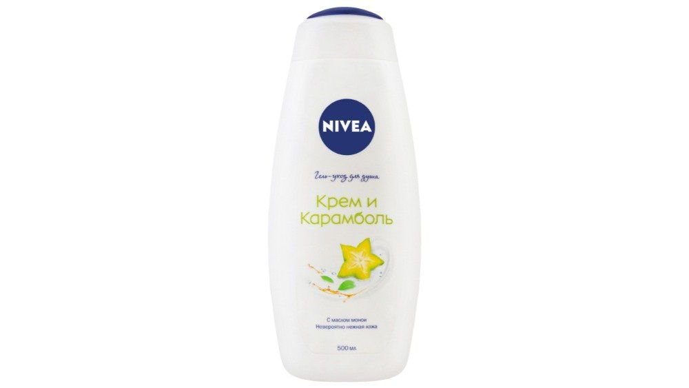 Гель для душа Nivea крем карамболь 500 мл