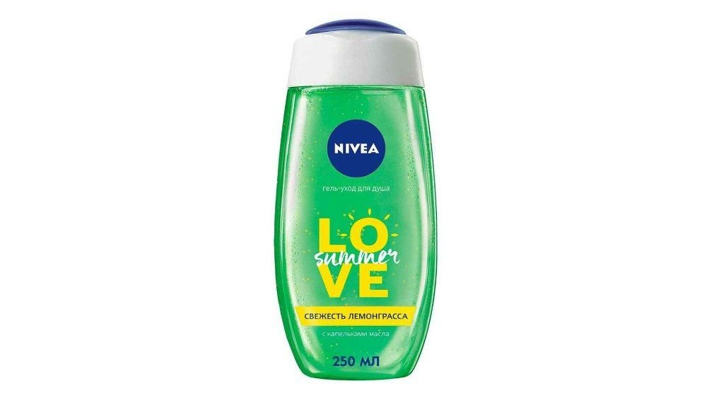 Гель для душа Nivea лемонграсс и масло 250 мл