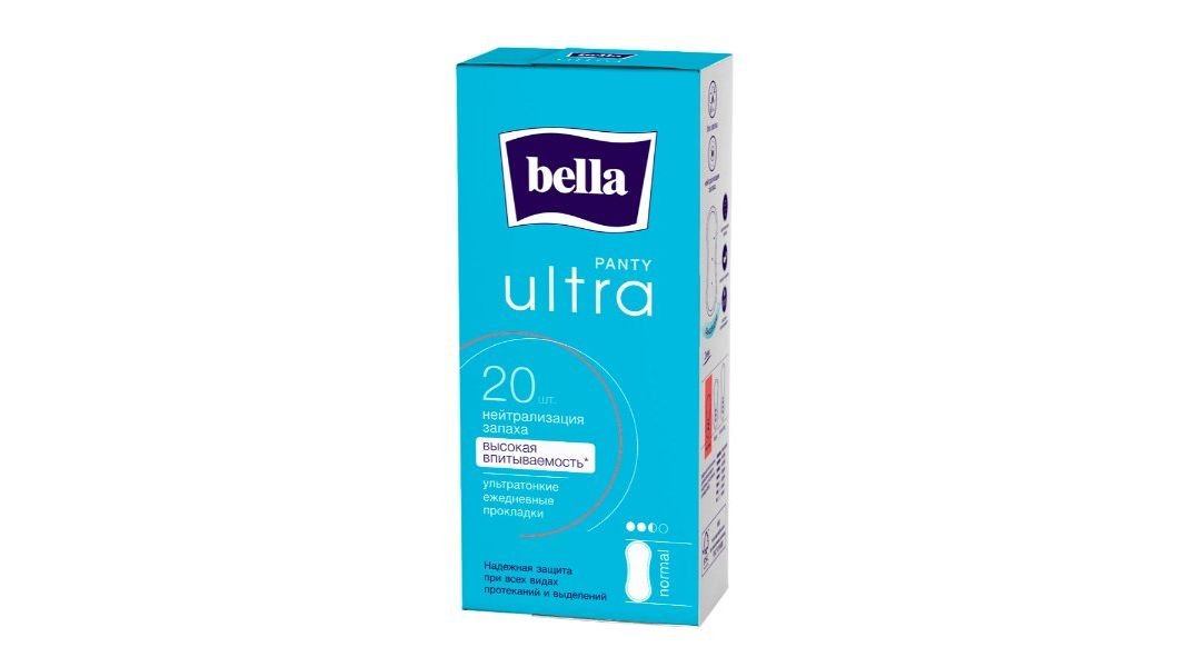 Bella Прокладки ежедневные panty ultra normal 20шт