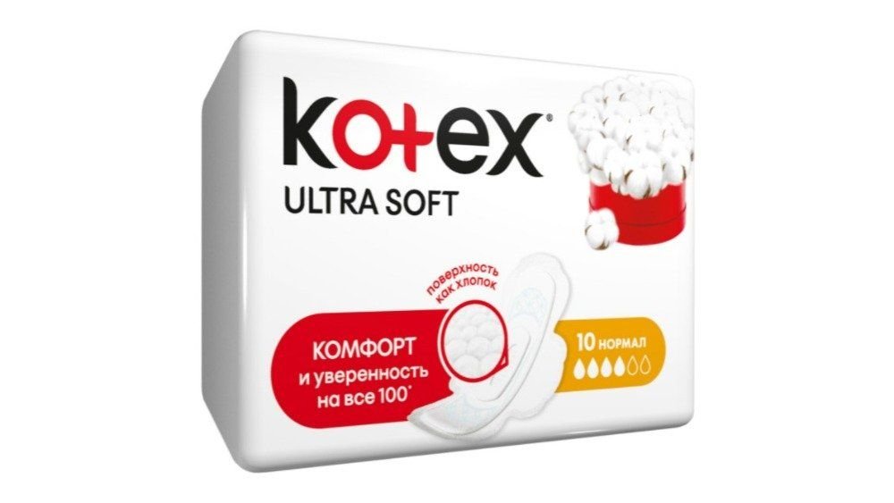 Kotex Прокладки extra soft normal 10 шт
