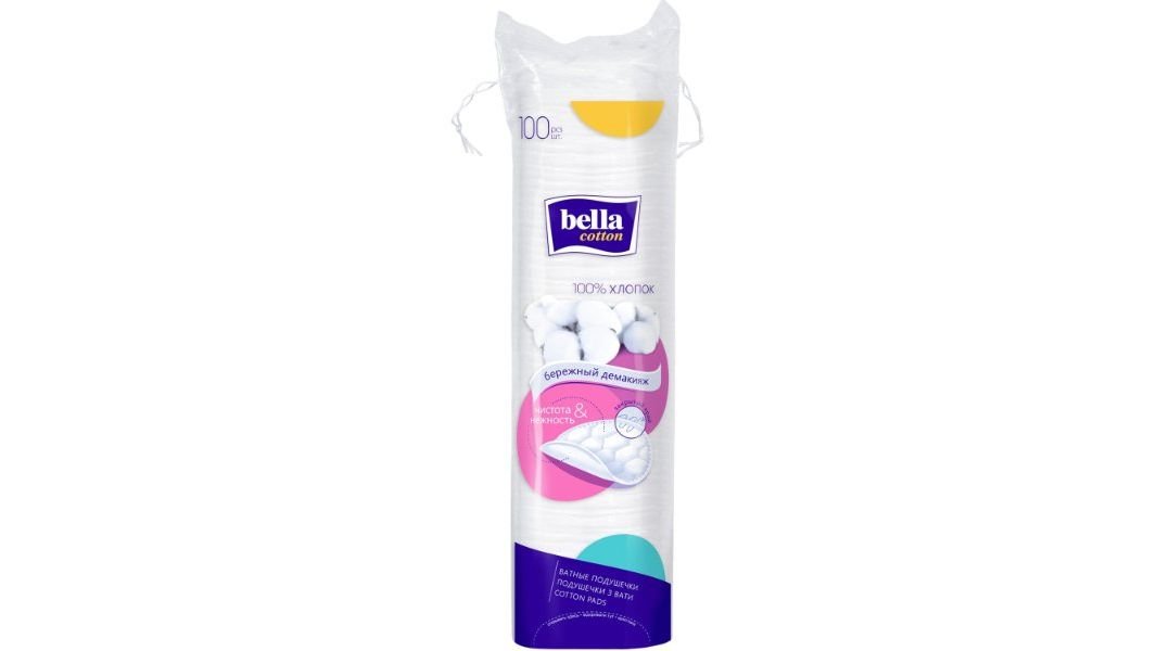 Подушечки ватные Bella 100 шт