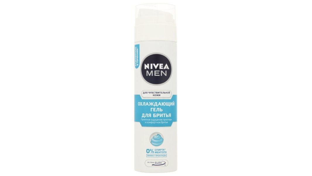 Гель для бритья Nivea Men Охлаждающий 200 мл