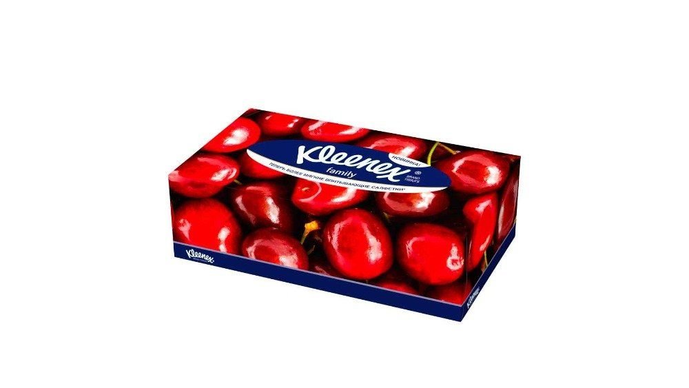 Салфетки Kleenex original box вытяжные 2 сл, 150 шт