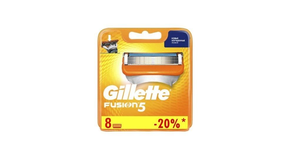 Gillette Fusion Кассеты для бритья 8 шт