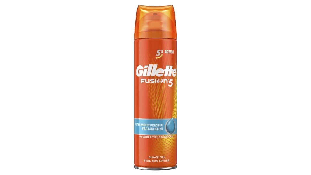 Гель для бритья Gillette Fusion увлажняющий 200 мл