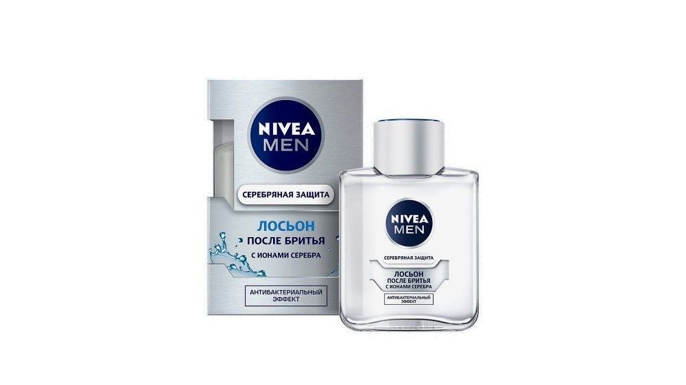 Лосьон п/бритья Nivea Серебряная защита 100 мл