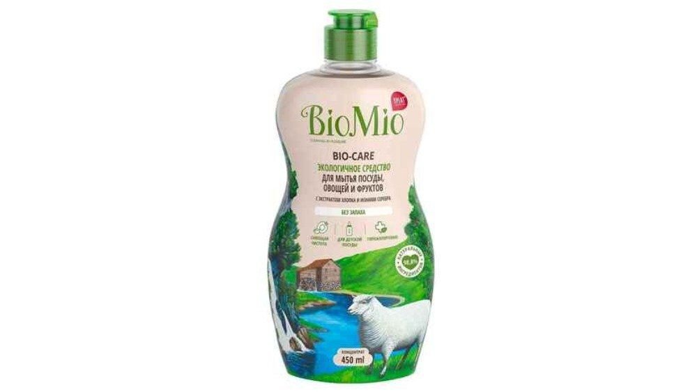 Средство моющее для посуды Bio mio без запаха, 450 мл