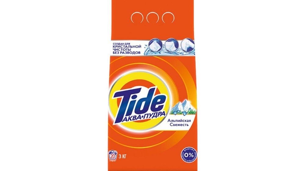 Порошок TIDE Автомат Альпийская свежесть 3кг м/у