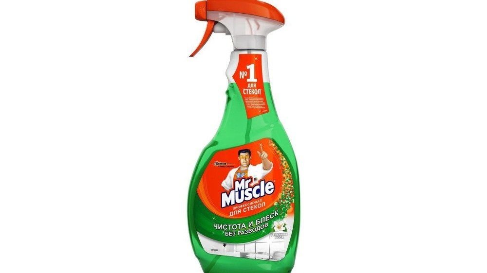 Средство для стекол Mr Muscle с нашатырным спиртом 500 мл
