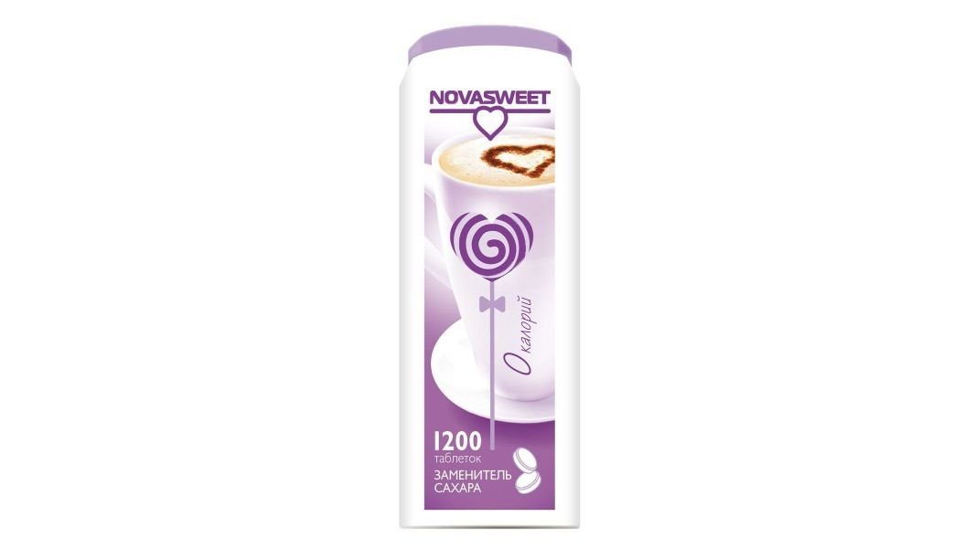 Заменитель сахара Novasweet 1200 таблеток 72г