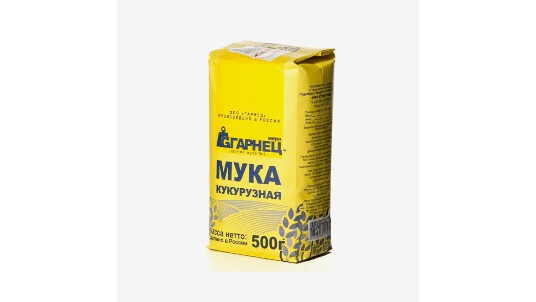 Мука кукурузная Гарнец 500 гр