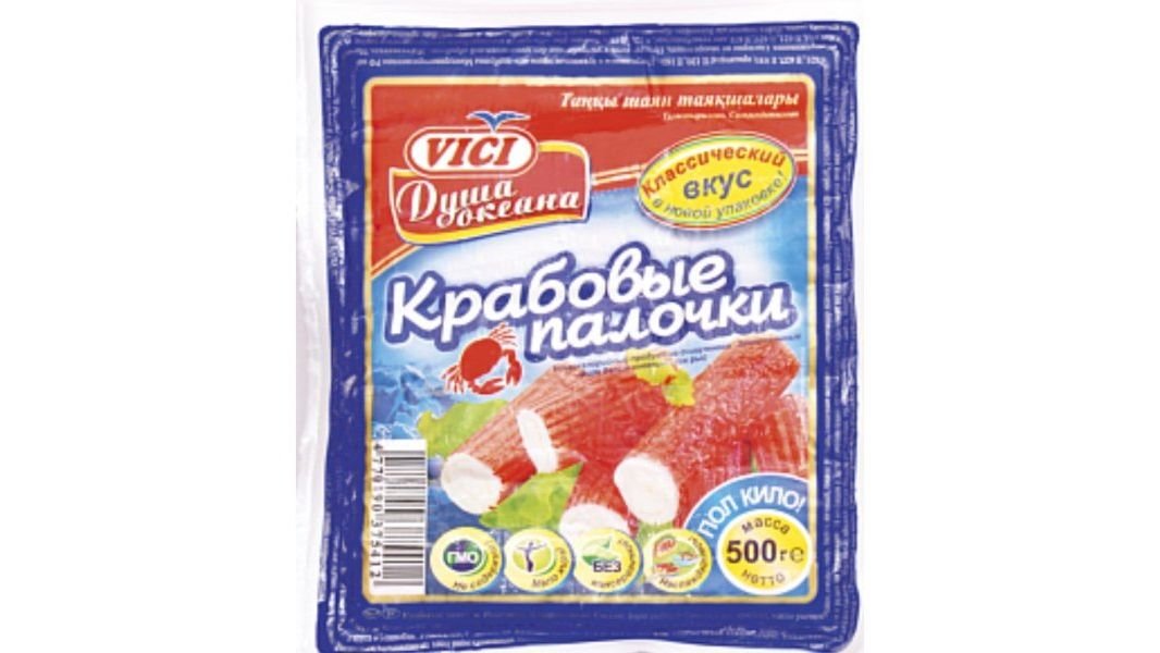 Крабовые палочки Vici замороженные 500 г