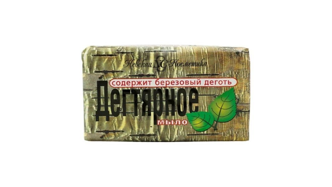 Мыло Невская косметика дегтярное 140 г