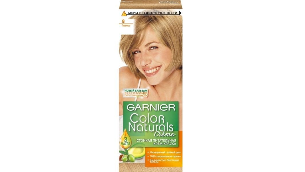 Краска GARNIER Color Naturals Пшеница 8