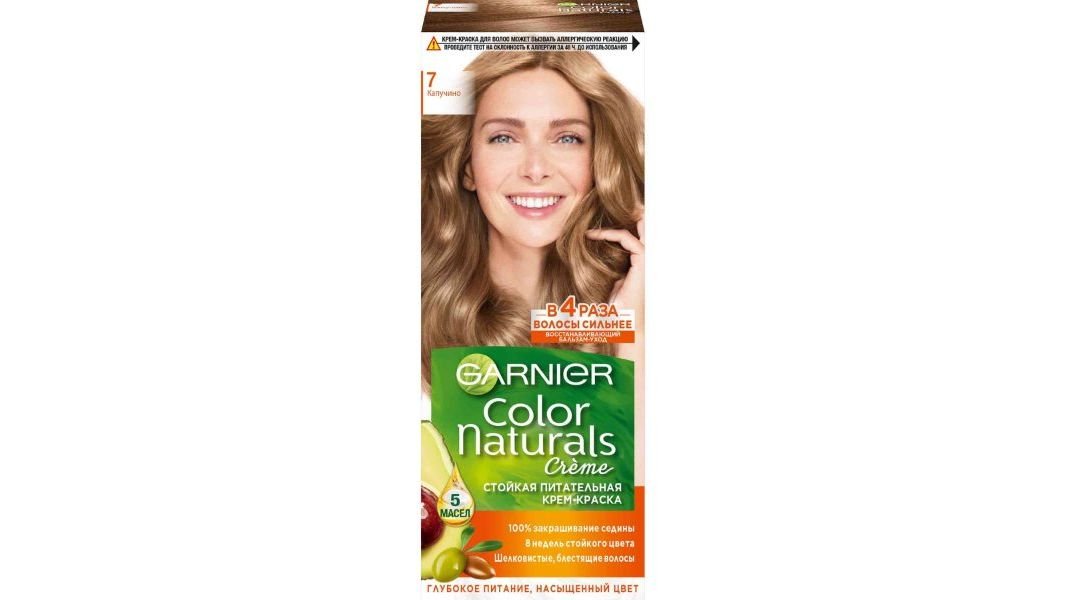 Краска GARNIER Стойкая и питательная 7 Капуччино