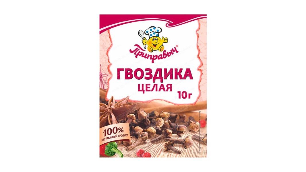 Специи Приправыч гвоздика целая 10 г