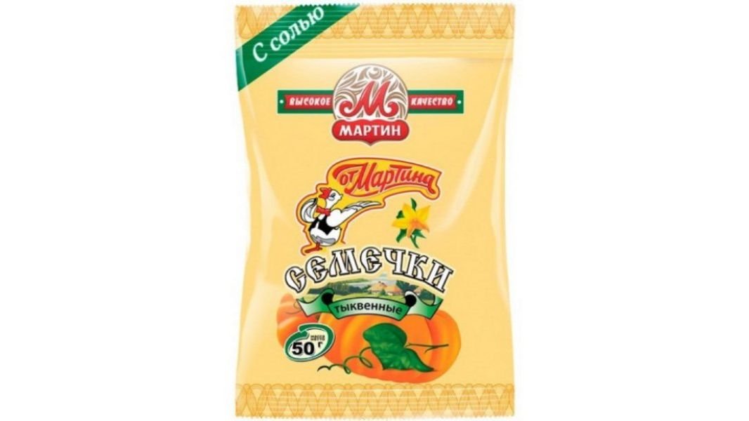 Семечки ОТ МАРТИНА Тыквенные 50г м/у