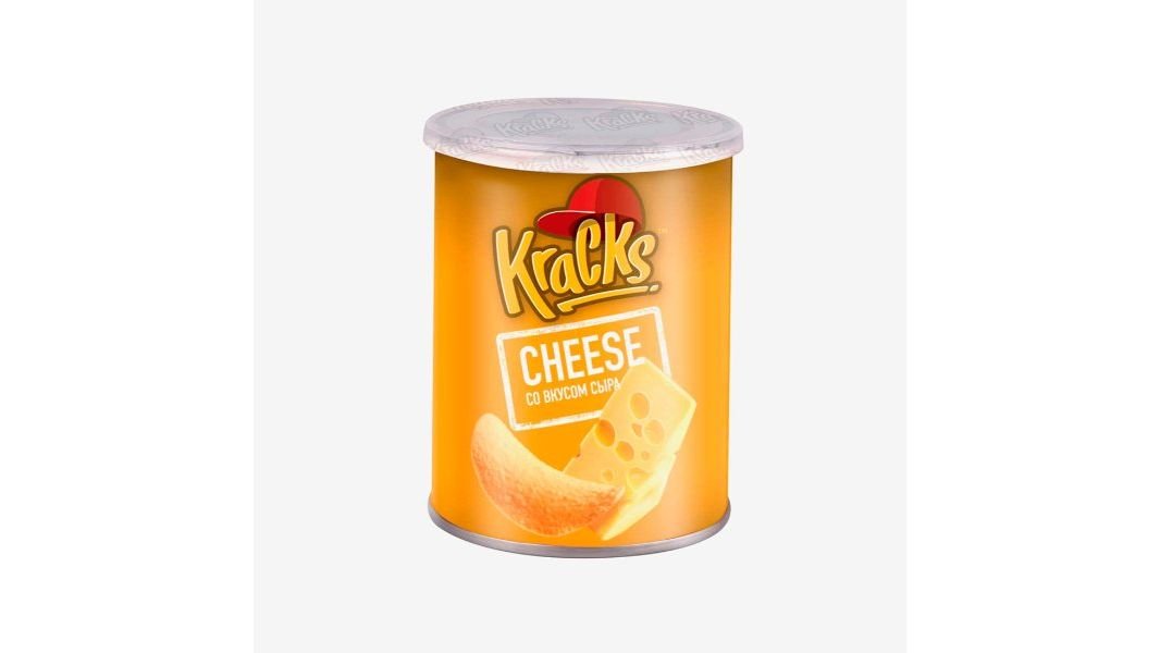 Чипсы kracks с сыром 45 г
