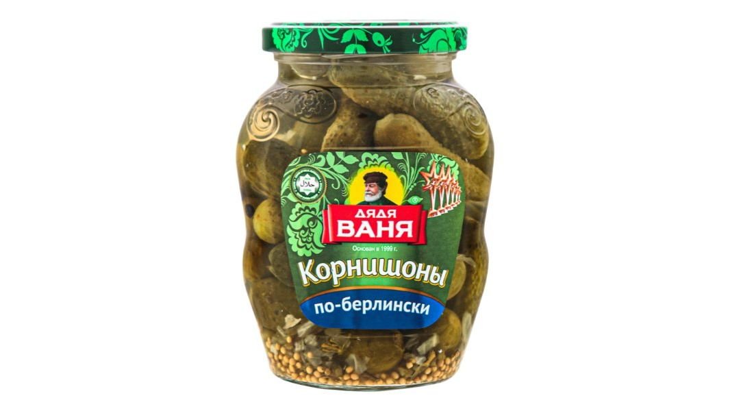 Огурцы дядя ваня марин по-берлински 350 г