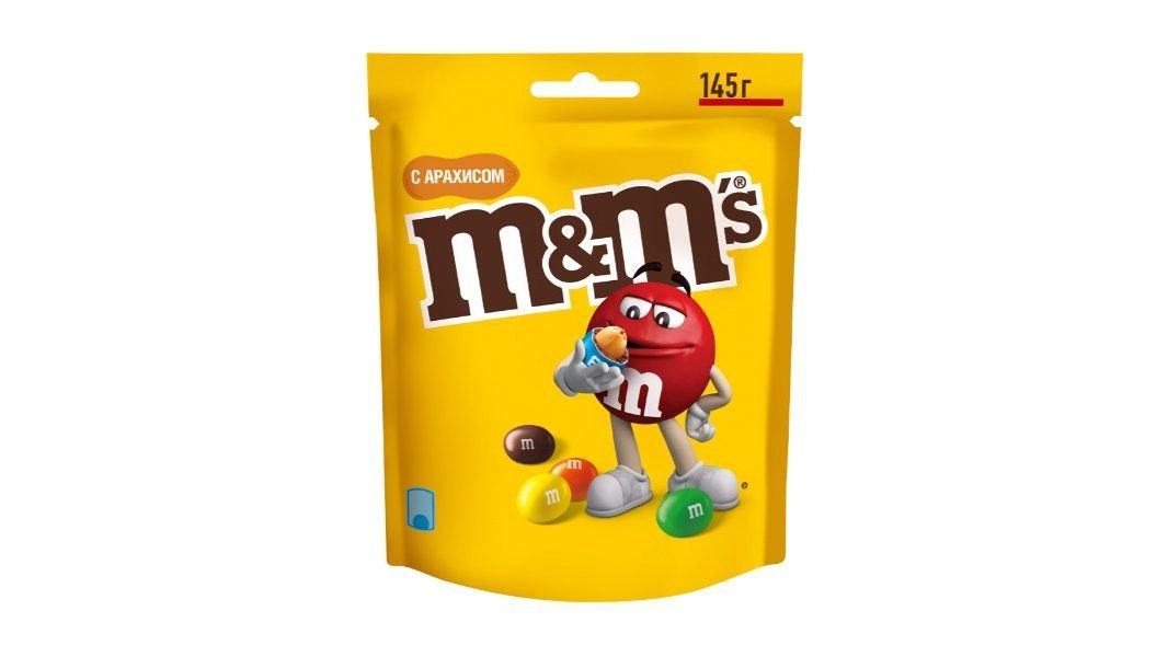Драже M&M С арахисом 145г м/у