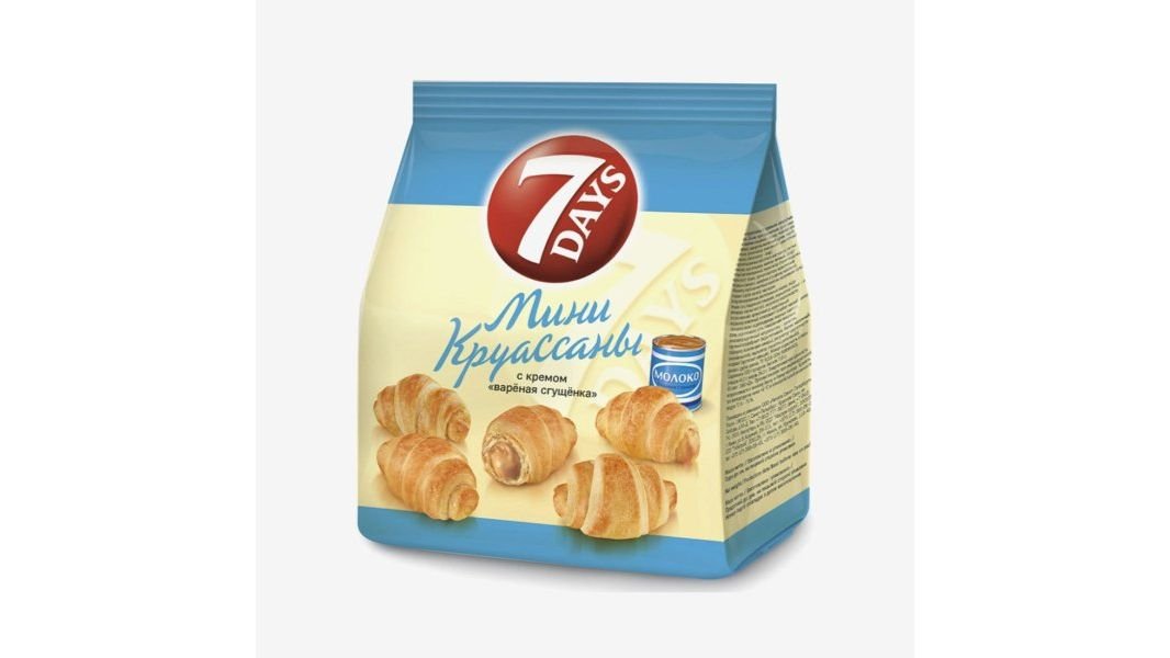Круассаны 7 DAYS Мини Вареная сгущенка 200г м/у
