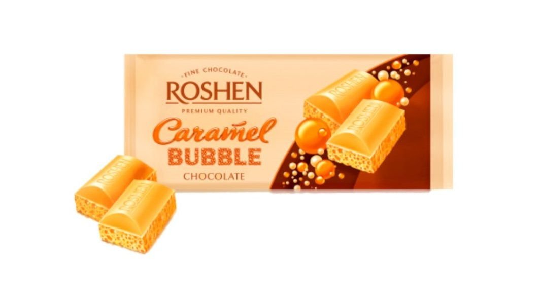 Шоколад Roshen Карамельный Пористый 80 г