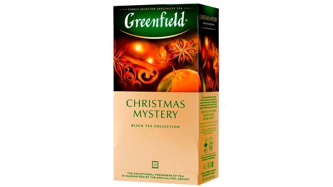 Чай GREENFIELD Chrismas Mystery 25шт кор