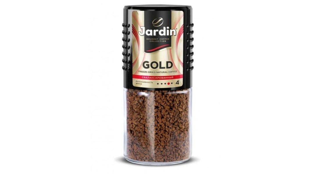 Кофе jardin gold раств 190 г ст/бан