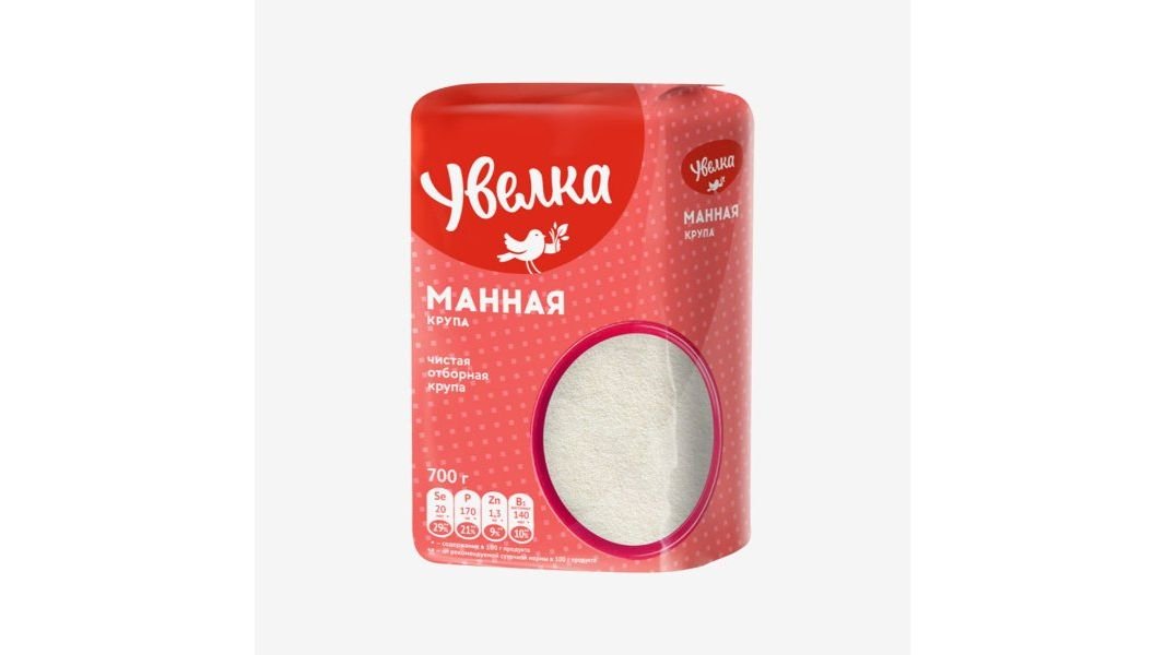 Крупа УВЕЛКА Манная 700г м/у