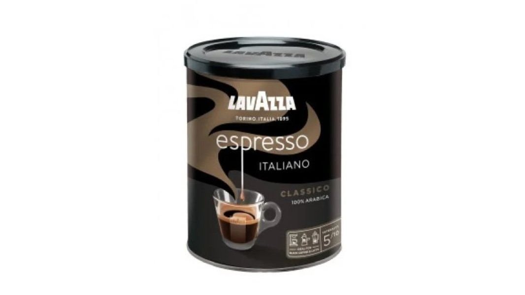 Кофе lavazza cafe espresso молот 250 г ж/бан