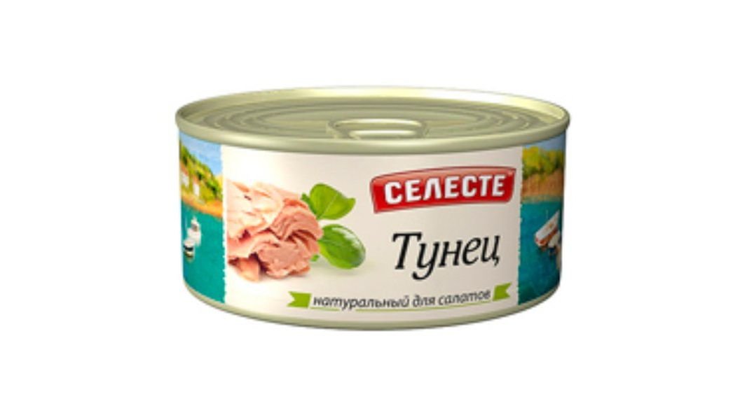 Тунец Celeste в масле для салатов 185 г