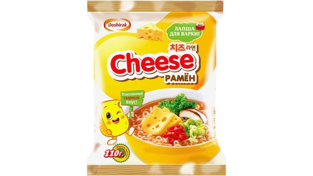 Лапша ДОШИРАК Cheese Рамен 110г м/у