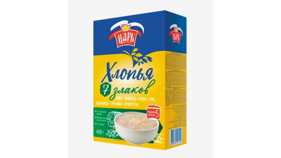 Хлопья Царь-Каша 7 злаков 400 г
